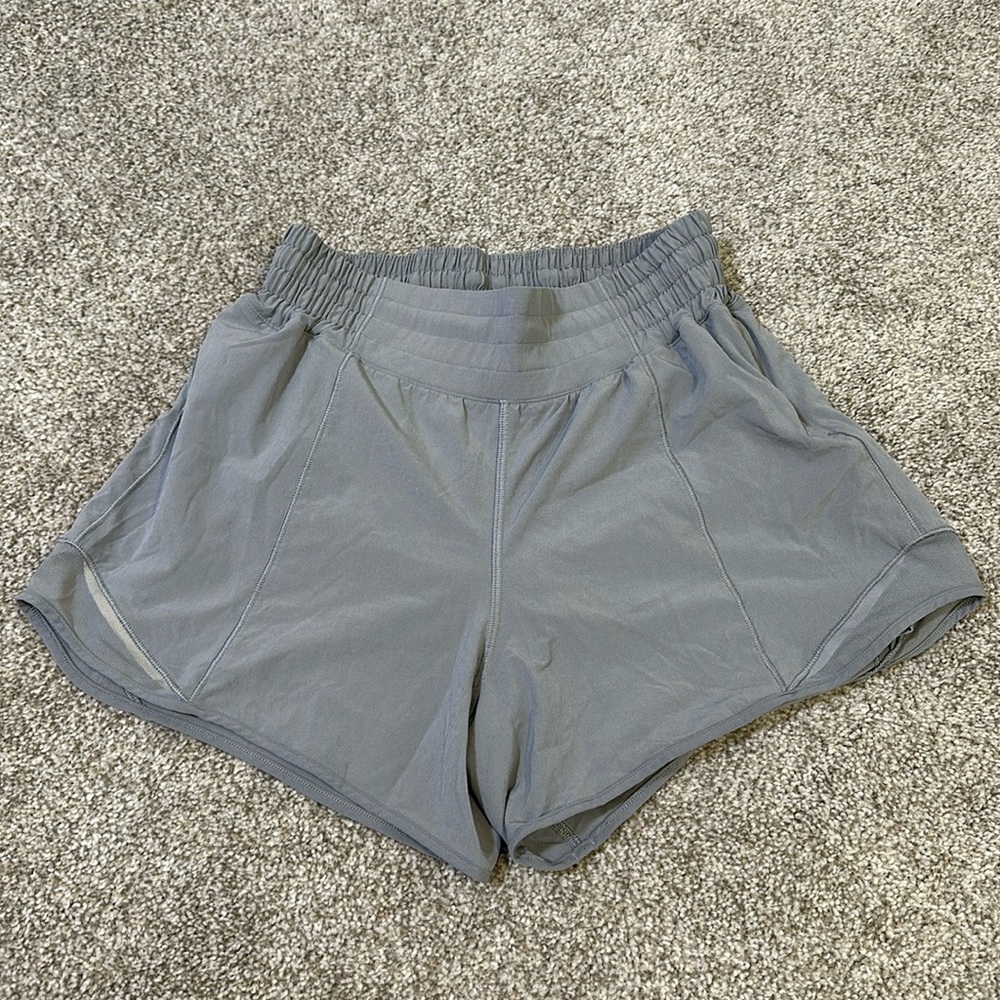 Gray Lululemon shorts